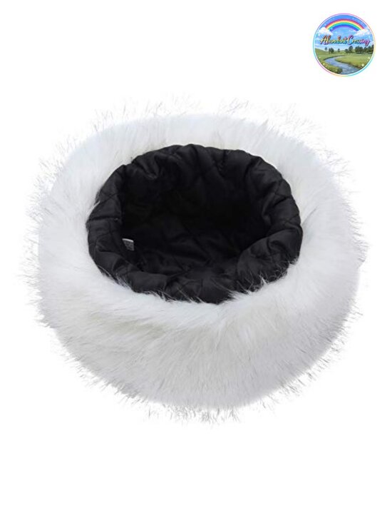 Faux Fur Fluffy Bucket Hat Winter Outdoor Hat